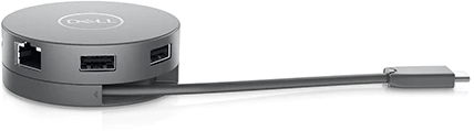 Dell Pro 7-in-1 USB-C Travel Hub 3xUSB3.0 + 1xHDMI2.0 + 1x DP1.2 + RJ45 + 1xUSB-C with Power Delivery 6